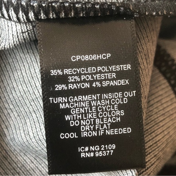 Sanctuary Grey Blue Print Leggings Size XS NWT - Picture 8 of 12